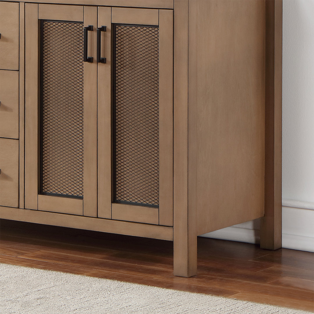 Hadiya 60" Double Bathroom Vanity Set