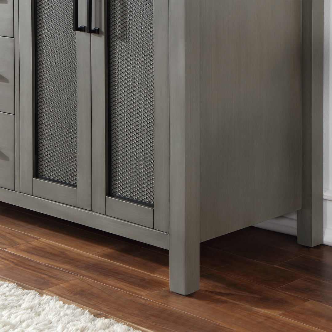 Hadiya 60" Double Bathroom Vanity Set