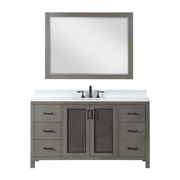 Hadiya 60" Single Bathroom Vanity Set