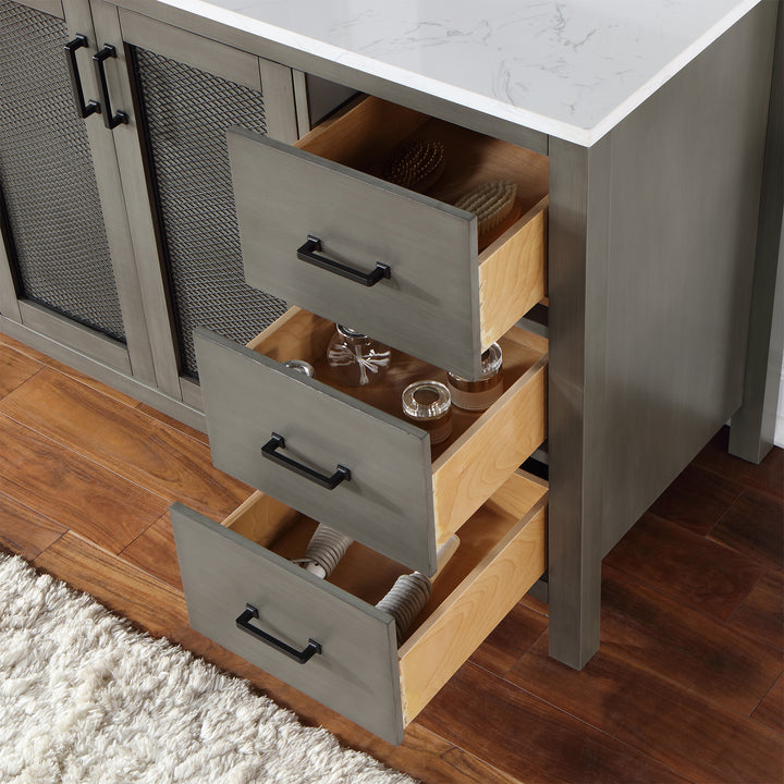 Hadiya 60" Single Bathroom Vanity Set