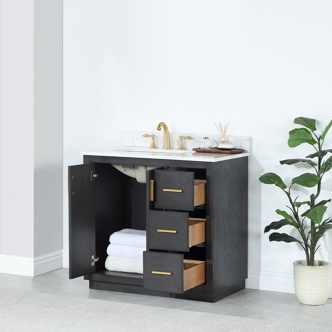 Gazsi 36" Single Bathroom Vanity Set