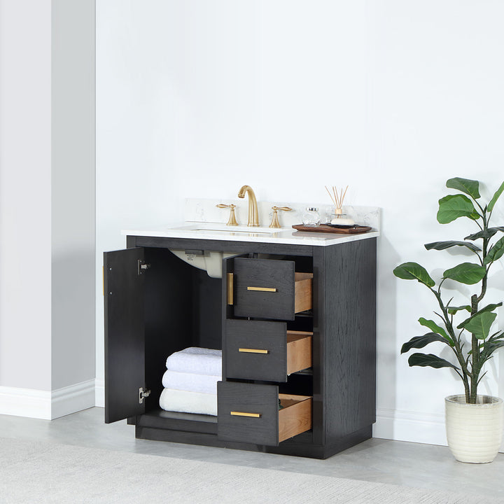 Gazsi 36" Single Bathroom Vanity Set