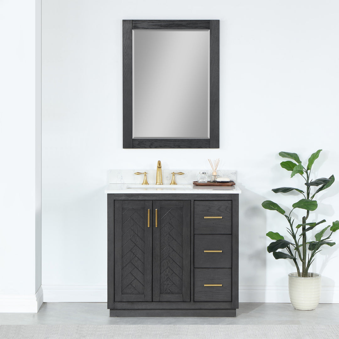 Gazsi 36" Single Bathroom Vanity Set