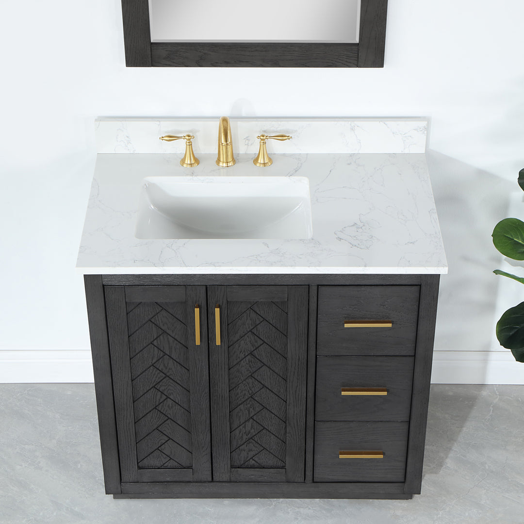 Gazsi 36" Single Bathroom Vanity Set
