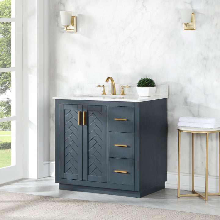 Gazsi 36" Single Bathroom Vanity Set