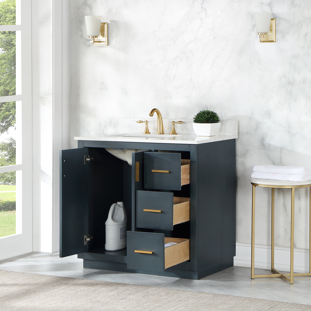 Gazsi 36" Single Bathroom Vanity Set