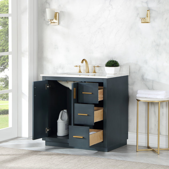 Gazsi 36" Single Bathroom Vanity Set