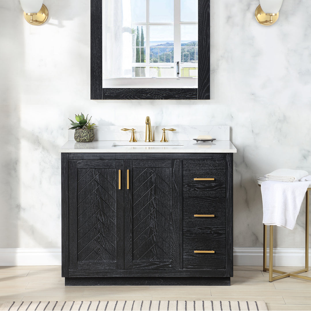 Gazsi 42" Single Bathroom Vanity Set