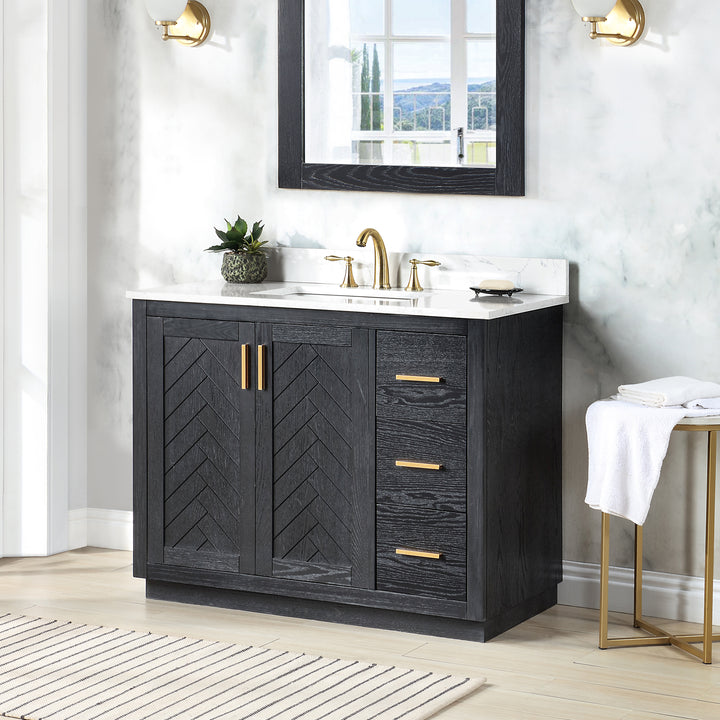 Gazsi 42" Single Bathroom Vanity Set