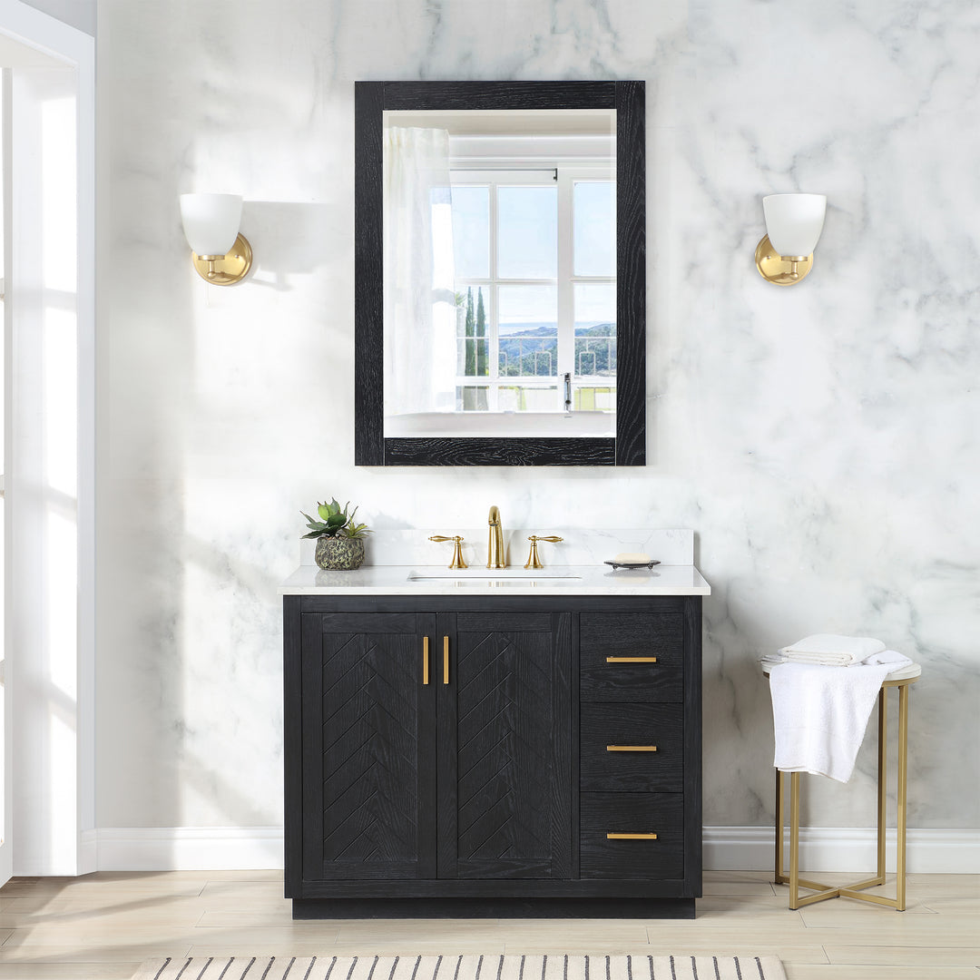 Gazsi 42" Single Bathroom Vanity Set