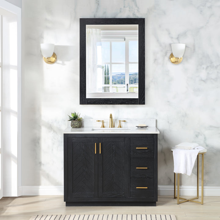 Gazsi 42" Single Bathroom Vanity Set