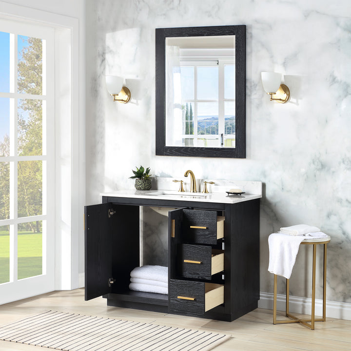 Gazsi 42" Single Bathroom Vanity Set
