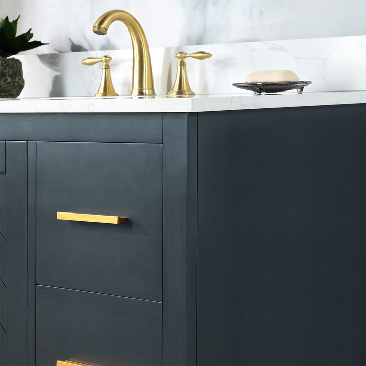 Gazsi 42" Single Bathroom Vanity Set