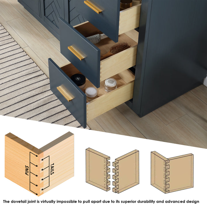 Gazsi 42" Single Bathroom Vanity Set