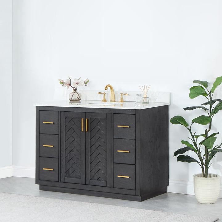 Gazsi 48" Single Bathroom Vanity Set
