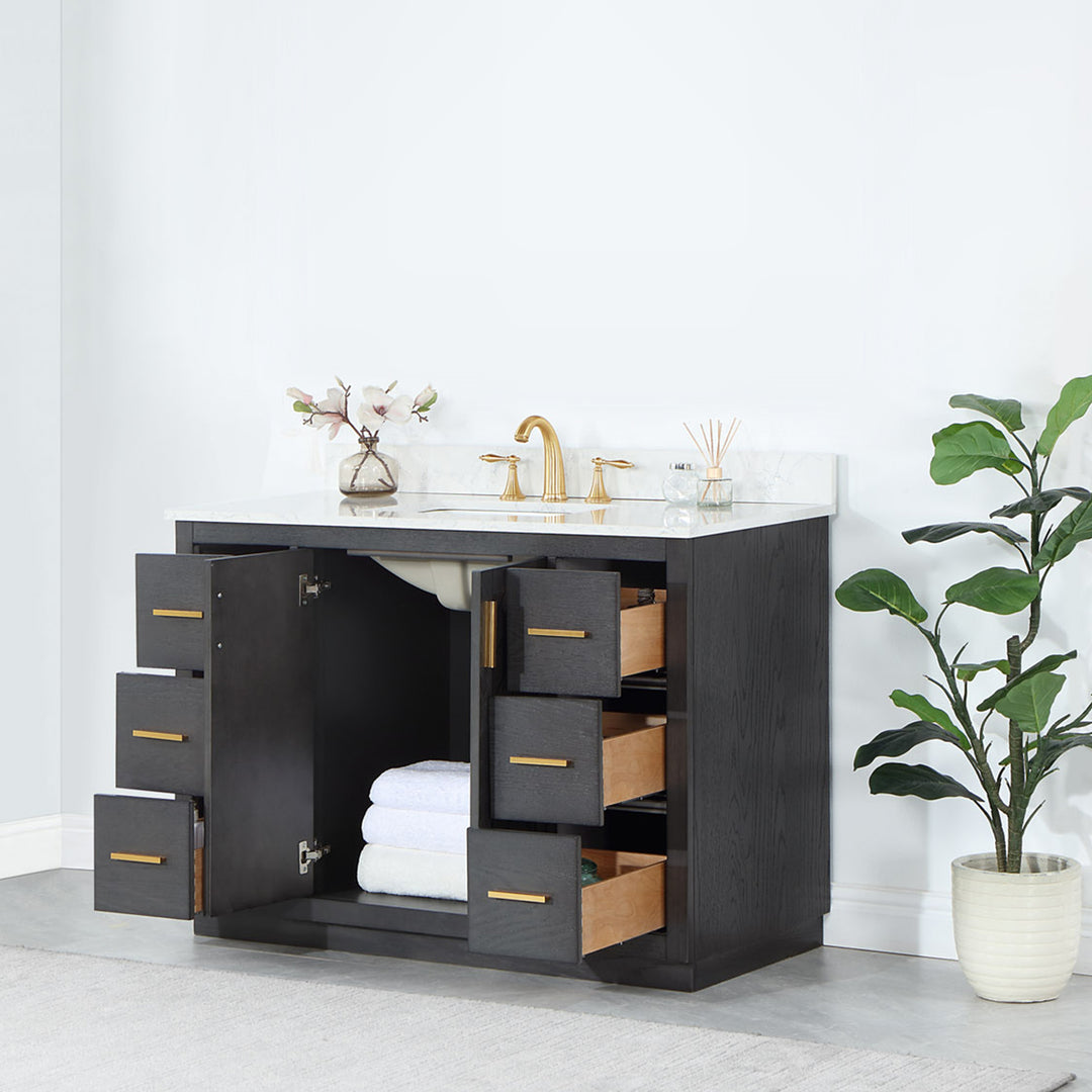 Gazsi 48" Single Bathroom Vanity Set