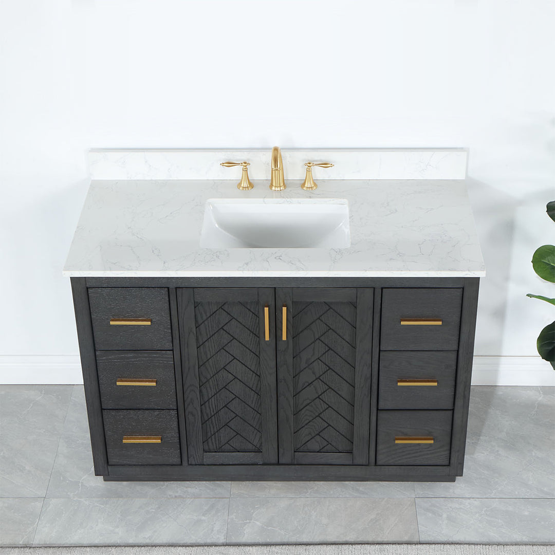 Gazsi 48" Single Bathroom Vanity Set