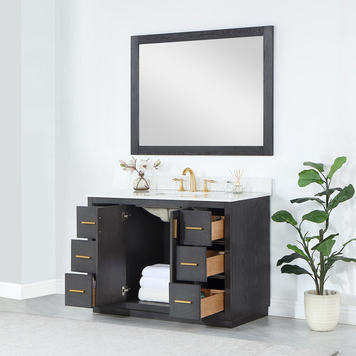 Gazsi 48" Single Bathroom Vanity Set