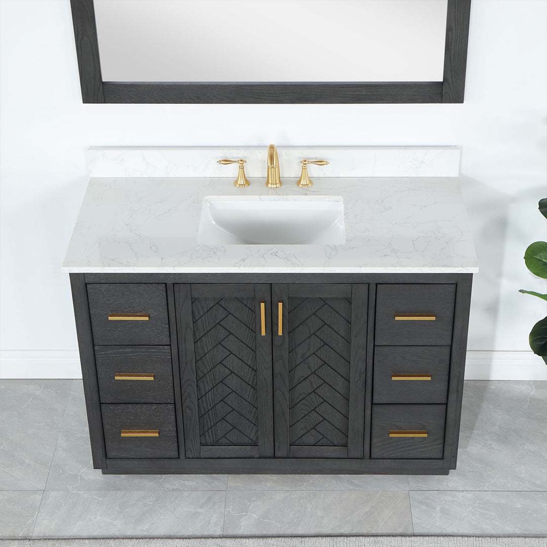 Gazsi 48" Single Bathroom Vanity Set