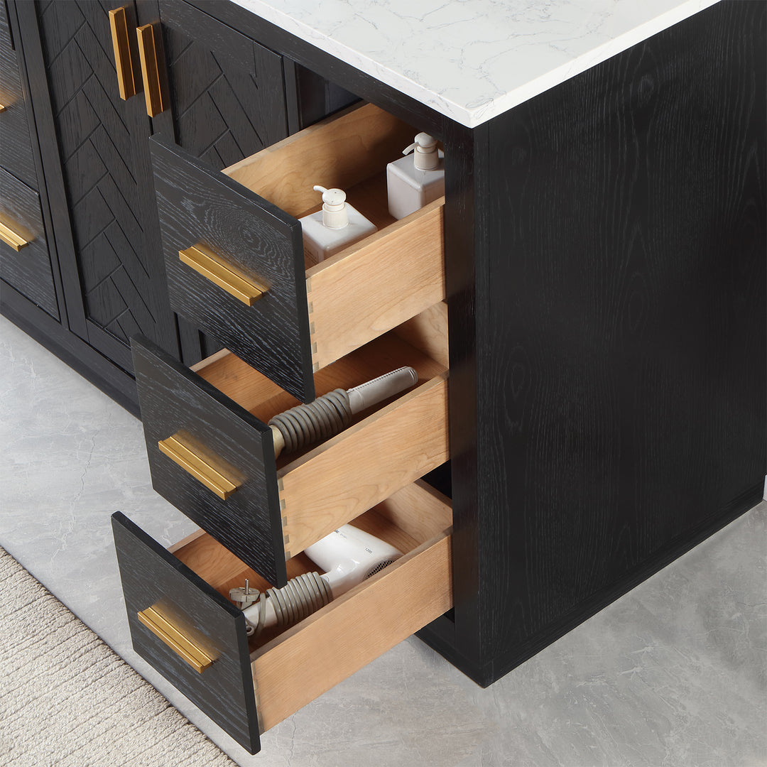 Gazsi 48" Single Bathroom Vanity Set