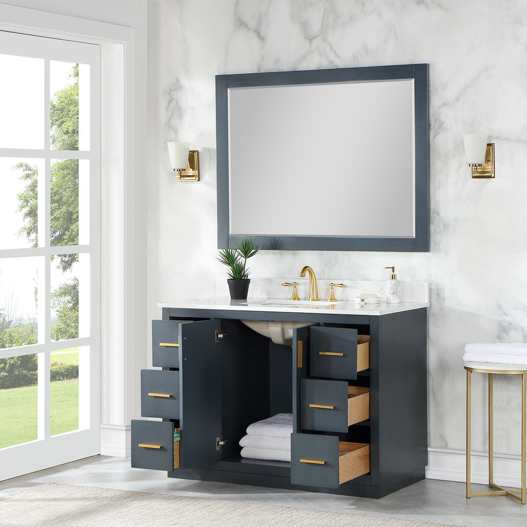 Gazsi 48" Single Bathroom Vanity Set