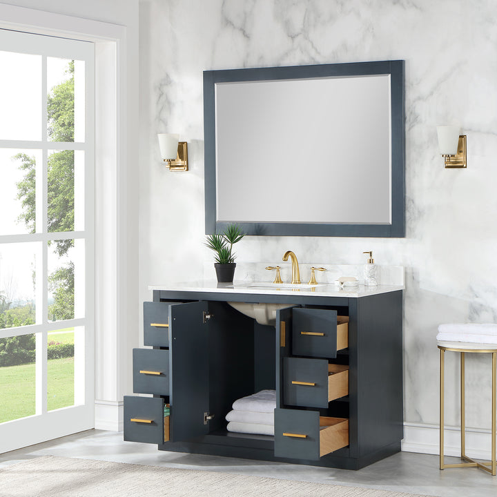 Gazsi 48" Single Bathroom Vanity Set