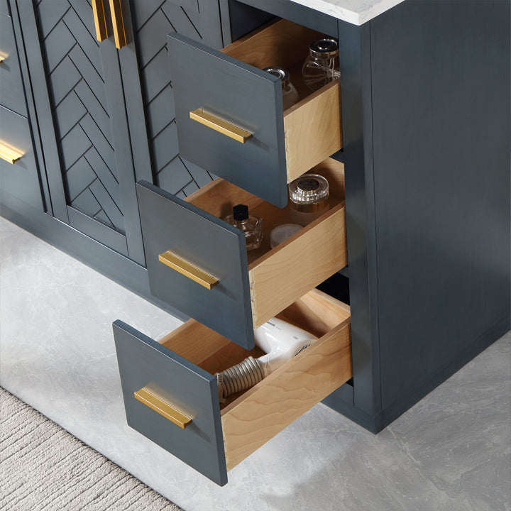 Gazsi 48" Single Bathroom Vanity Set