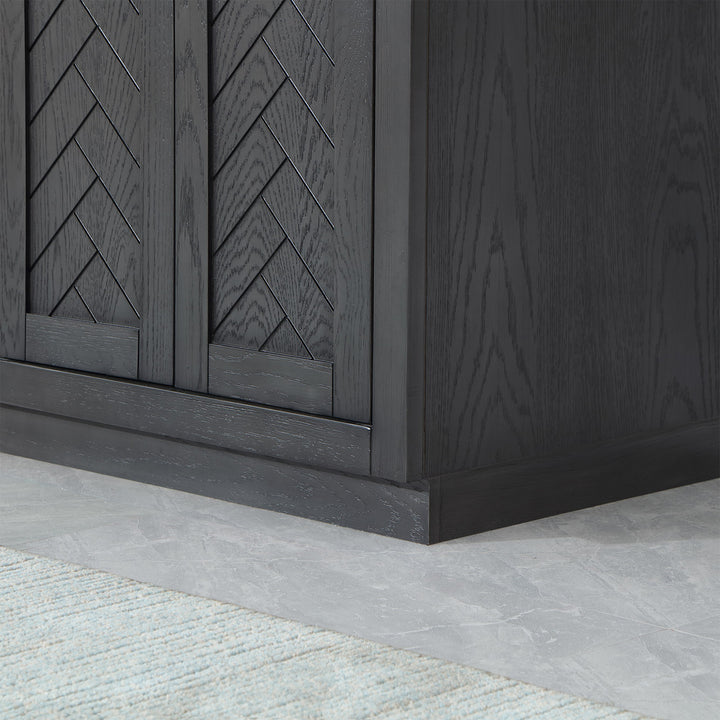 Gazsi 60" Double Bathroom Vanity Set