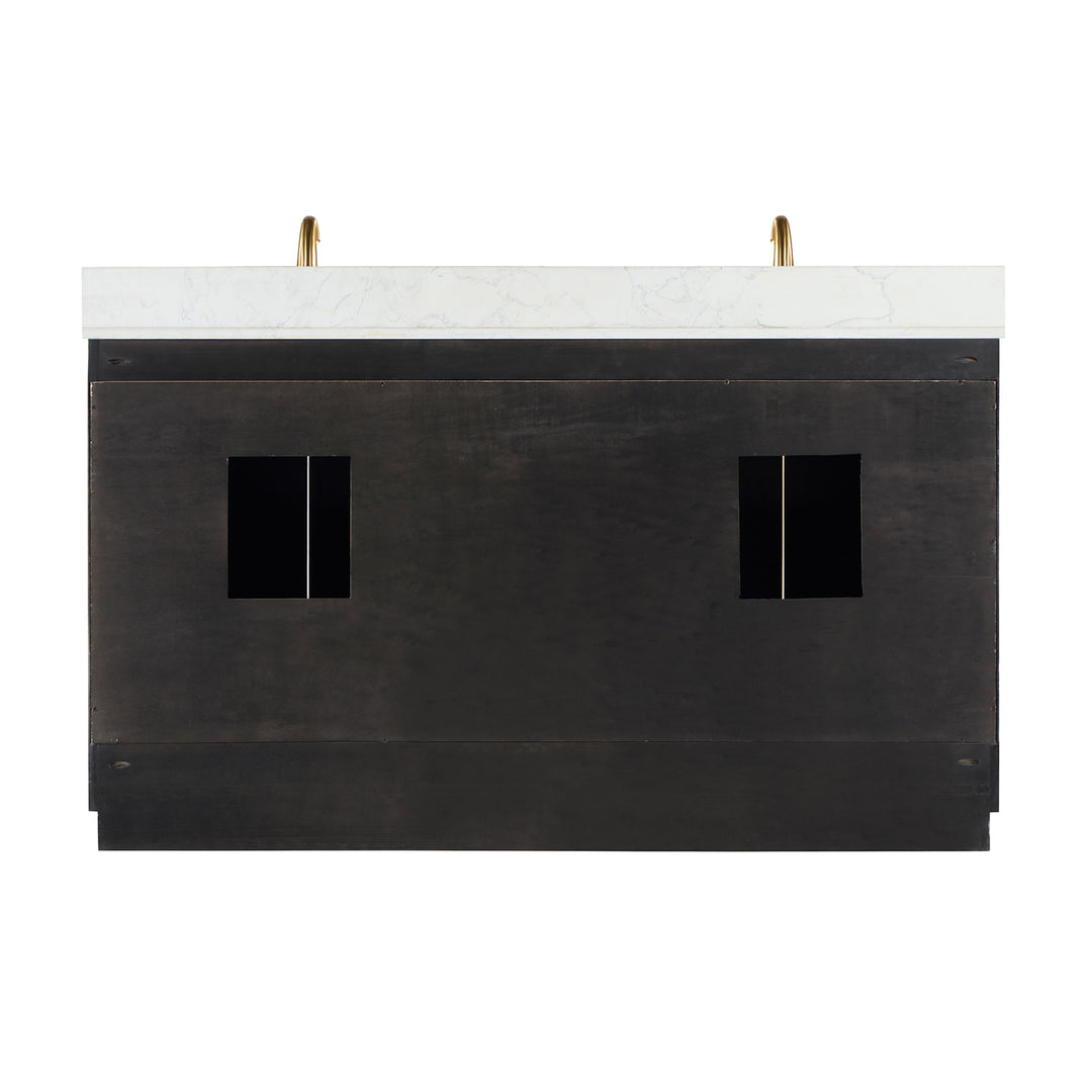 Gazsi 60" Double Bathroom Vanity Set