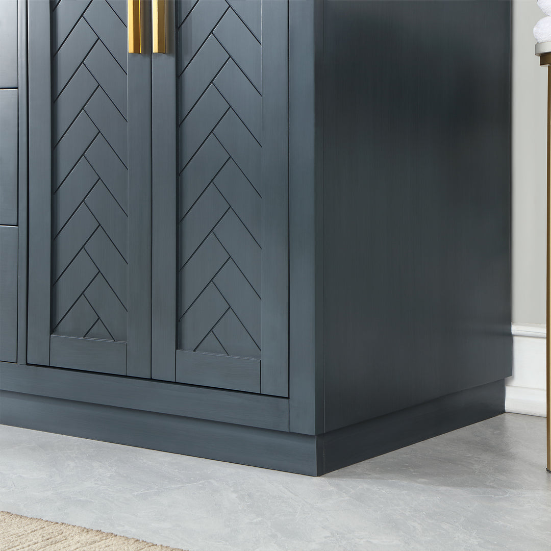 Gazsi 60" Double Bathroom Vanity Set