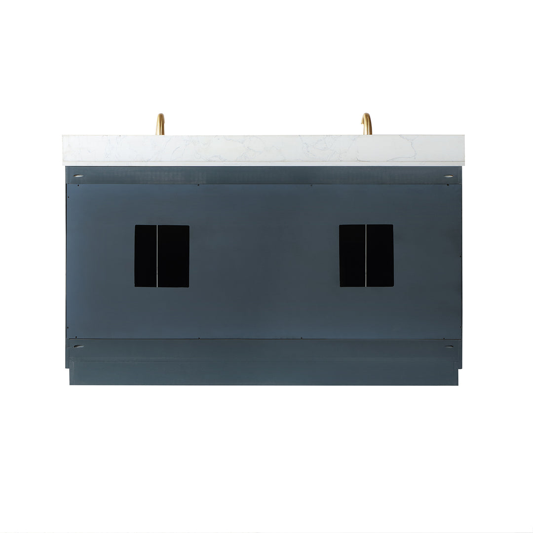 Gazsi 60" Double Bathroom Vanity Set