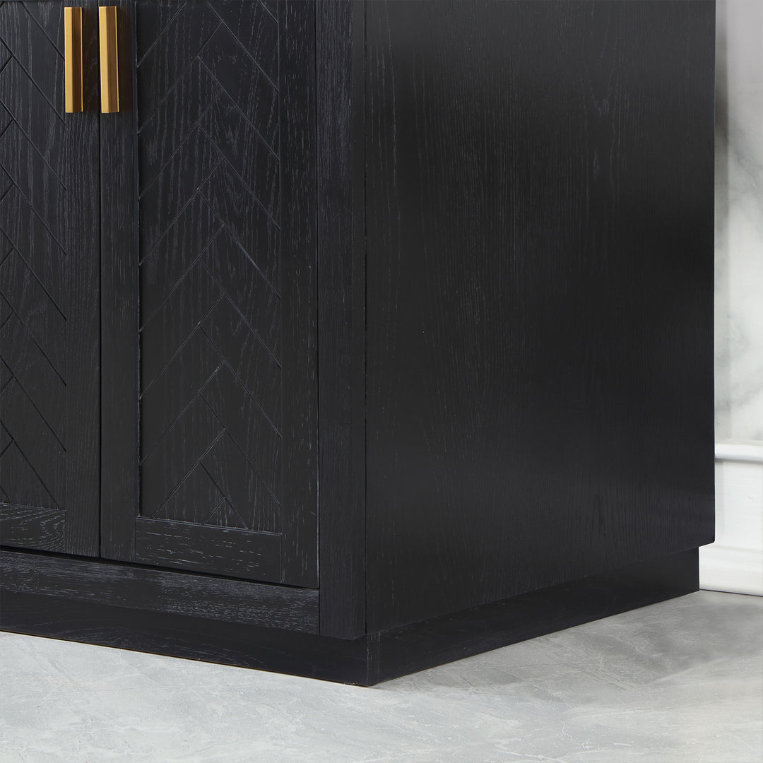 Gazsi 72" Double Bathroom Vanity Set