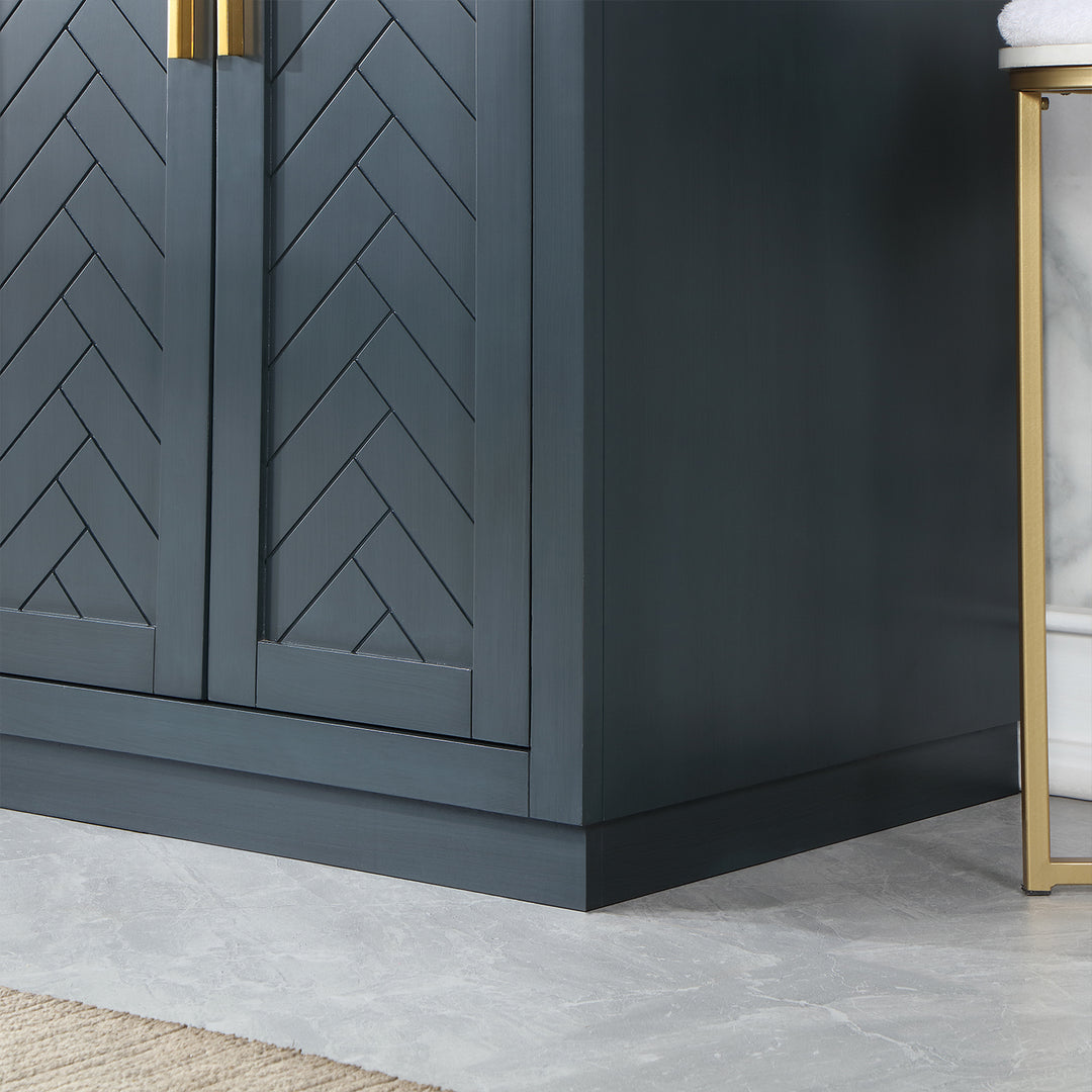 Gazsi 72" Double Bathroom Vanity Set