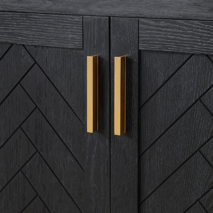 Gazsi 84" Double Bathroom Vanity Set