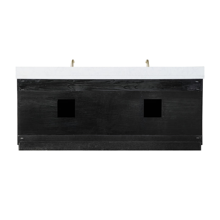 Gazsi 84" Double Bathroom Vanity Set