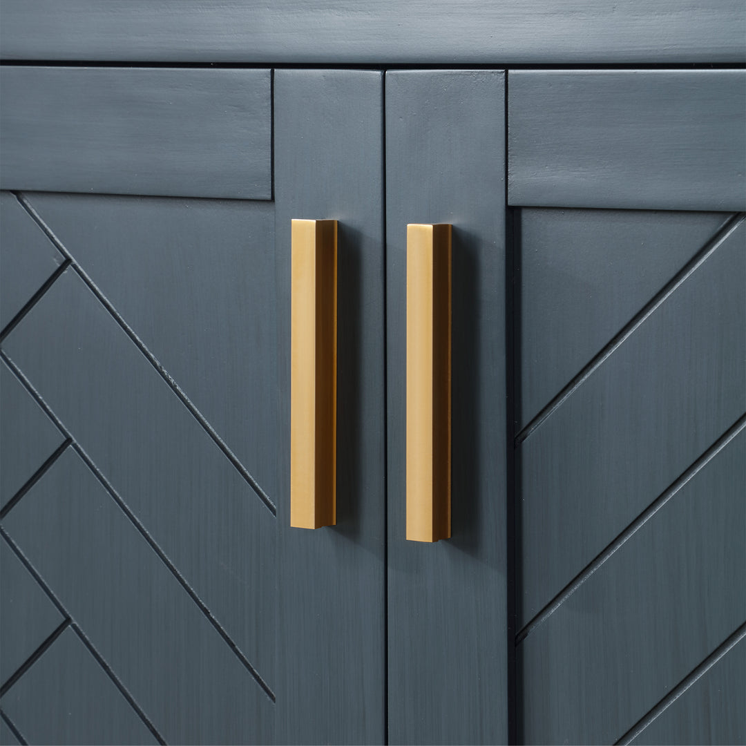 Gazsi 84" Double Bathroom Vanity Set