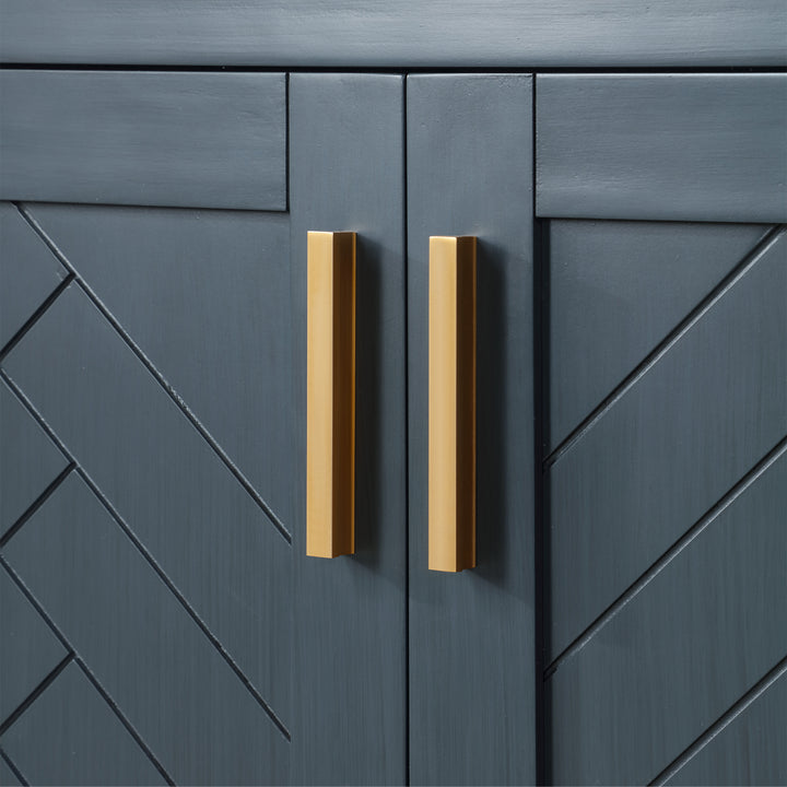 Gazsi 84" Double Bathroom Vanity Set