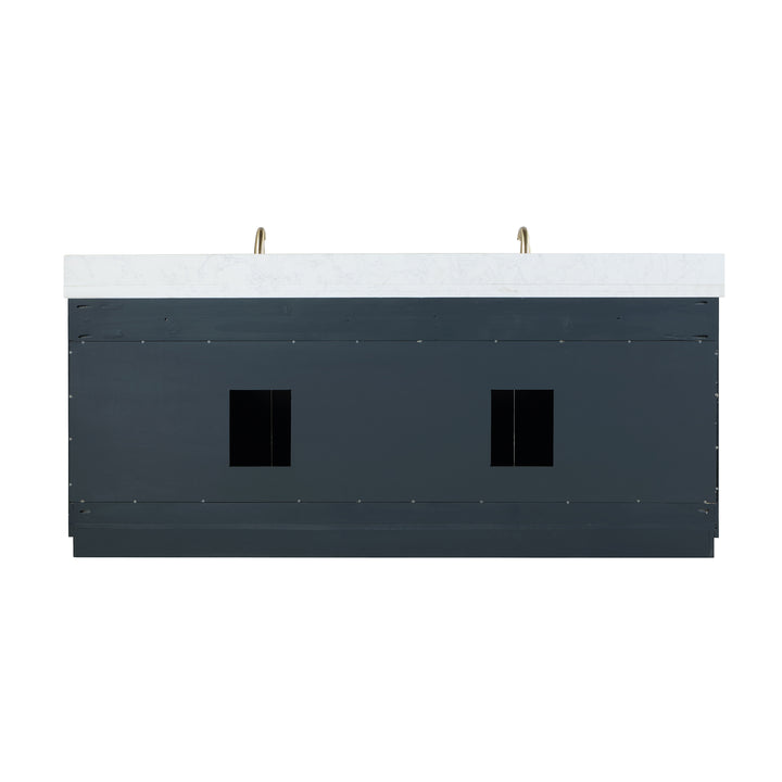 Gazsi 84" Double Bathroom Vanity Set