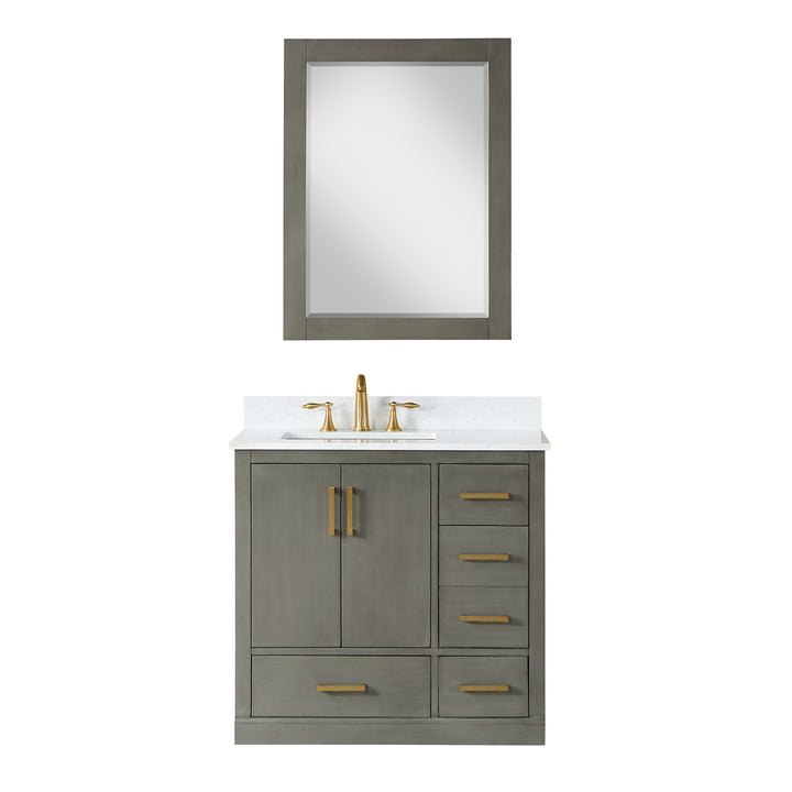 Monna 36" Single Bathroom Vanity Set