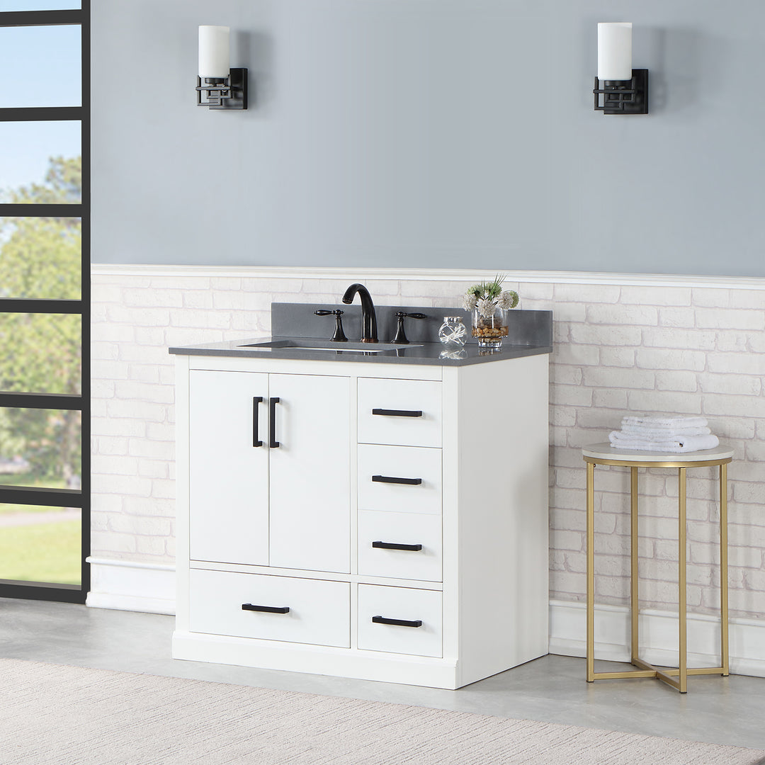 Monna 36" Single Bathroom Vanity Set