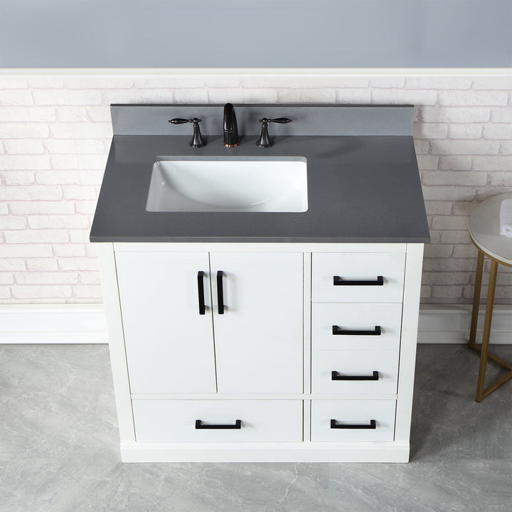 Monna 36" Single Bathroom Vanity Set