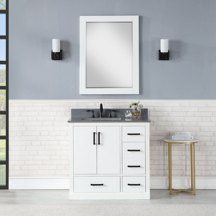 Monna 36" Single Bathroom Vanity Set