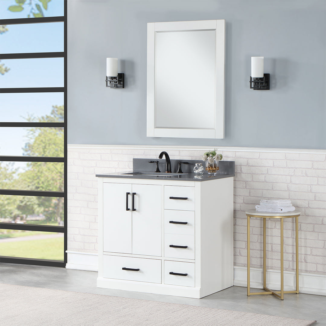Monna 36" Single Bathroom Vanity Set