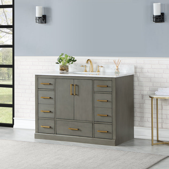 Monna 36" Single Bathroom Vanity Set