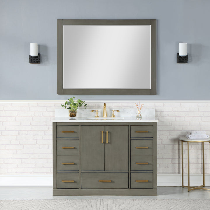 Monna 48" Single Bathroom Vanity Set