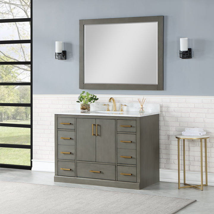 Monna 48" Single Bathroom Vanity Set