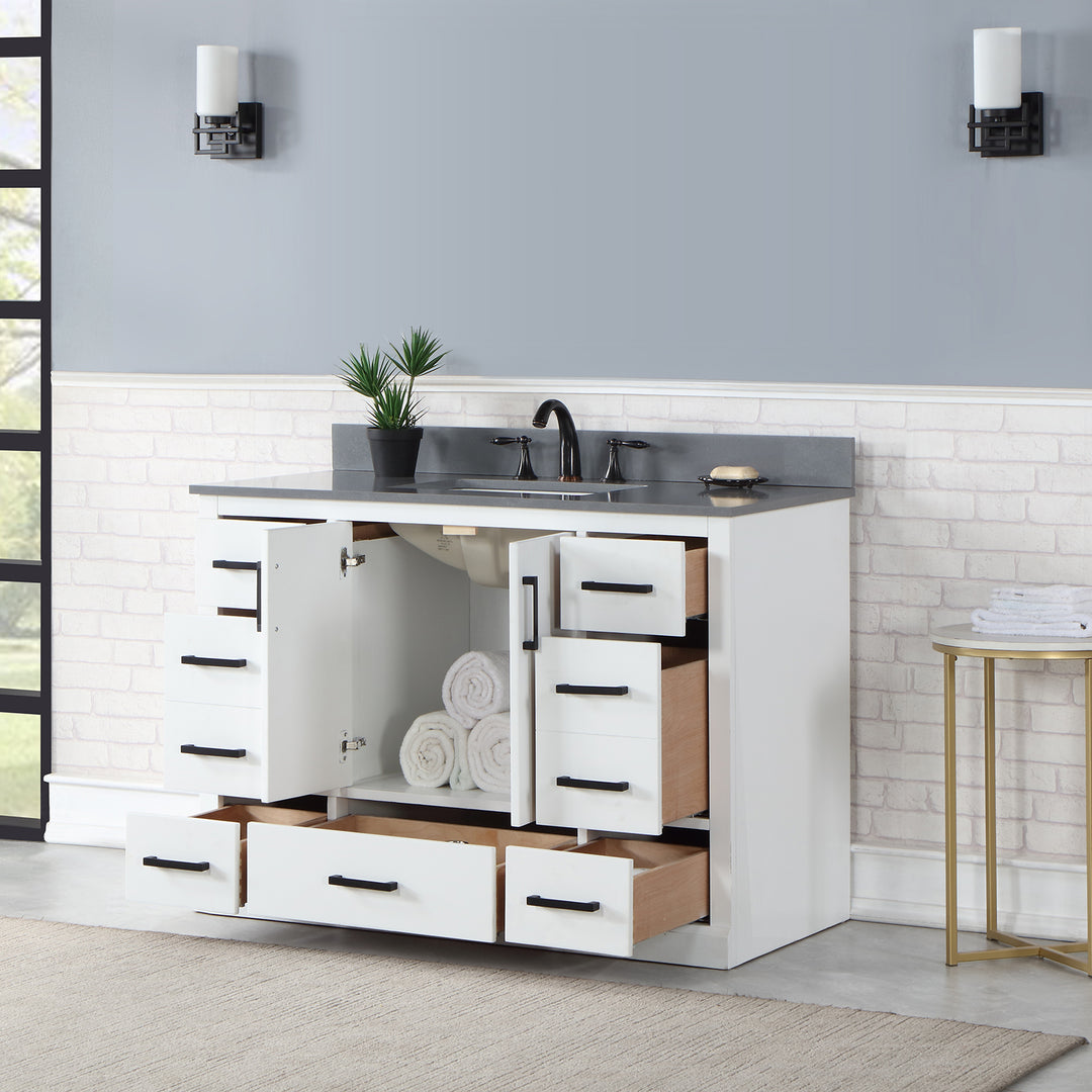 Monna 48" Single Bathroom Vanity Set