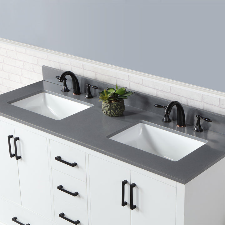 Monna 60" Double Bathroom Vanity Set