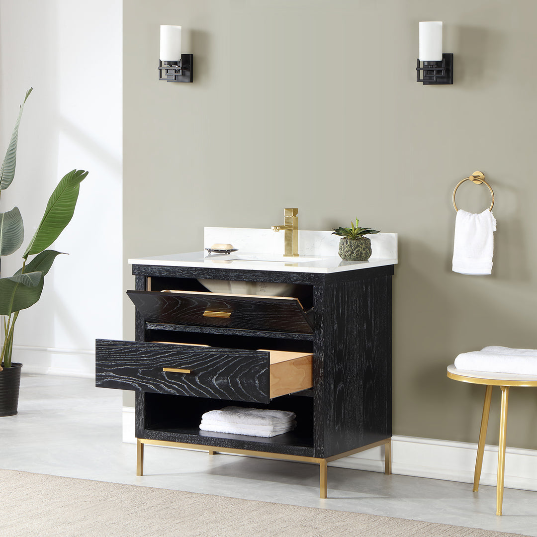 Kesia 36" Single Bathroom Vanity Set