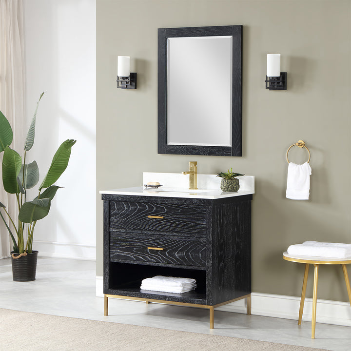 Kesia 36" Single Bathroom Vanity Set
